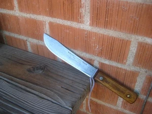 1950s Vintage 7" Blade ** SHAPLEIGH *** Small Carbon Butcher Knife USA - Bild 1 von 11
