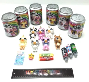 MGA Entertainment Poopsie SPARKLY CRITTERS CON ACCESORIOS Lote de 7 -TAL CUAL- Set A - Imagen 1 de 10