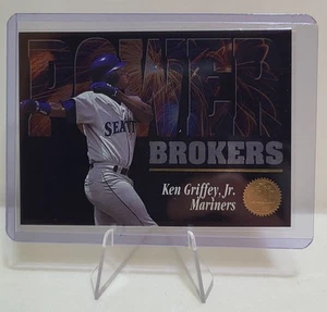 1994 Donruss Ken Griffey Jr Power Brokers #5 Mariners HOF HR Leader Insert - Picture 1 of 2