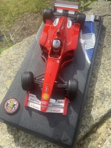 Hotwheels 1/18th F1 Ferrari, M Schumacher World Champion 2000 Limited Edition - Picture 1 of 12