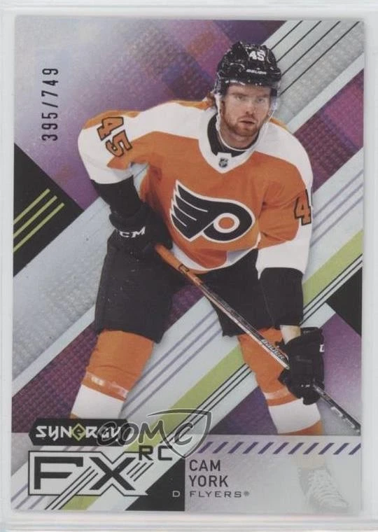 2021-22 Upper Deck Synergy Synergy FX Rookies /749 Cam York #FXR-CY RC - Image 1 of 2