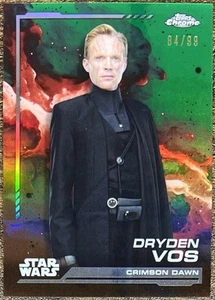 2024 Topps cromo Star Wars Dryden Vos Kashyyk refractor verde #84/99 #149 - Imagen 1 de 2