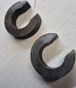 JOHN DEERE F911 F925 F930 F932 F935 F1145 60 & 72" Mower Deck Caster Spacers ×2 - Picture 1 of 2