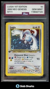 2000 POKEMON NEO GENESIS 1ST EDITION #9/111 LUGIA HOLO MEW 10 - Bild 1 von 4