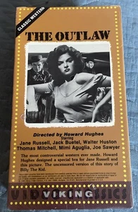SEALED & RARE The Outlaw VHS film 1943 western HOWARD HUGHES Jane Russell WH ! - Picture 1 of 3