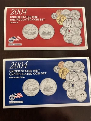 2004 Uncirculated Coin Set U.S Mint - Image 1 of 4