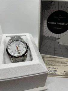 Nivada Grenchen Super Antarctic Swiss Ace Limited Edition Polar Aquamatic Watch - Picture 1 of 11