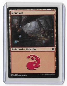 2019 Magic: The Gathering - Throne of Eldraine Basic Land Mountain #264/269 NON - Picture 1 of 2