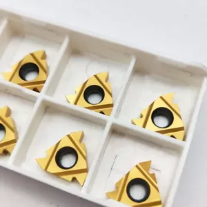 50pcs 16ER AG60 Internal threaded alloy inserts 16ERAG60 (1.5-3.0) for steel - Picture 1 of 5