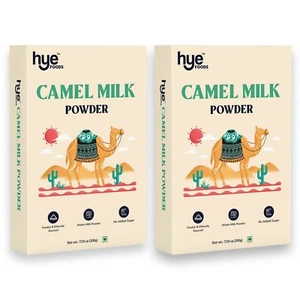 HYE FOODS Camel Milk Powder |Spray Dried| Pure and Natural | 200g x 2 | 14 Oz - Picture 1 of 3