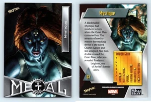 MYSTIQUE #87 - 2020 Marvel X-Men Metal Universe Black Epack Exclusive - Picture 1 of 1