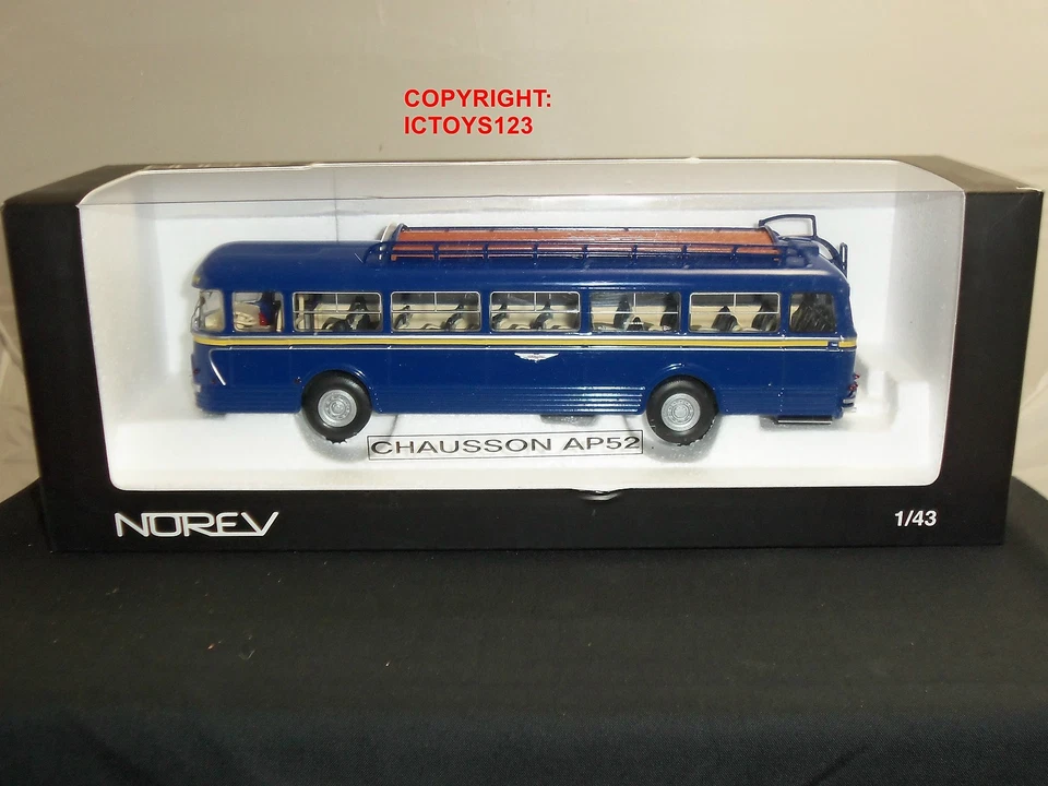 NOREV 530022 CHAUSSON AP52 MODELO CITRAM DIECAST AUTOBÚS DE EXCURSIÓN Foto 1 de 1