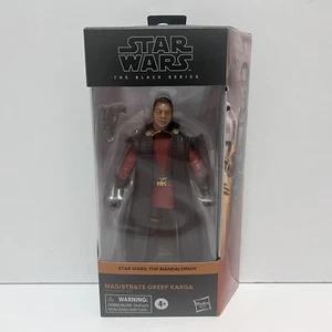 Figura Hasbro de 6" Star Wars The Mandalorian Black Series Magistrado Greef Karga - Imagen 1 de 4