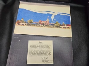 Portafolio de arte conceptual D23 Gold Member Disney Archives 60th Disneyland reproducción - Imagen 1 de 19