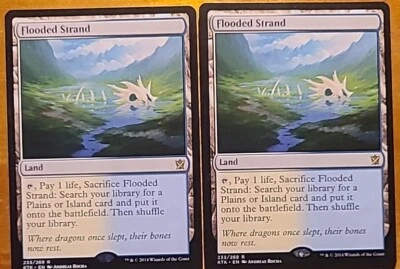 MTG Flooded Strand Khans of Tarkir X2 233/269 Regular Rare - Image 1 of 2