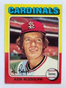 1975 Topps #289 Ken Rudolph (Cardenales de San Luis) (A) - Imagen 1 de 2