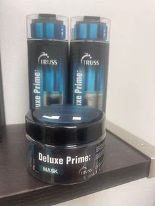 TRUSS Deluxe Prime Shampoo and Conditioner Bundle with Hair Mask 300ML Treatment - Picture 1 of 4