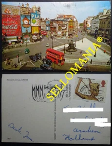 POSTCARD LONDON PICCADILLY CIRCUS FESTIVAL OF LONDON 1972 ENGLAND CC04869 UK - Imagen 1 de 1
