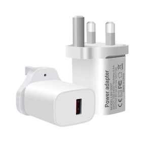 18W QC 3.0 USB Charger Fast Power Adapter For iPad iPhone 16 Pro Max 15 14 13 12 - Picture 1 of 14