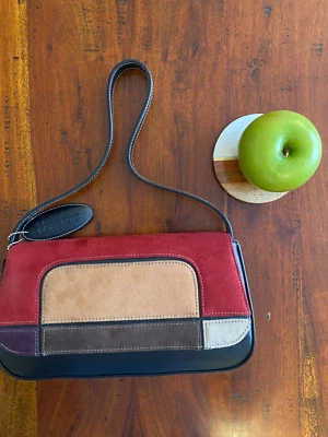 Vintage Block Colour Shoulder Purse - Image 1 of 4