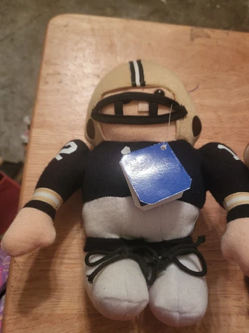 Vintage NFL TRUDY 1988 Cleveland Browns New ORLEANS SaintsFootball Players  7.5" Cover