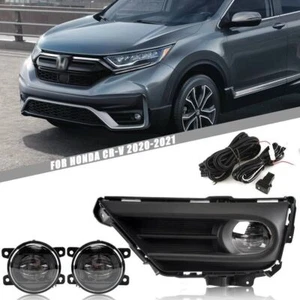 Halogen Fog Light Bumper Frame Cover Daytime Running Light For Honda CR-V 20-21 - Picture 1 of 9