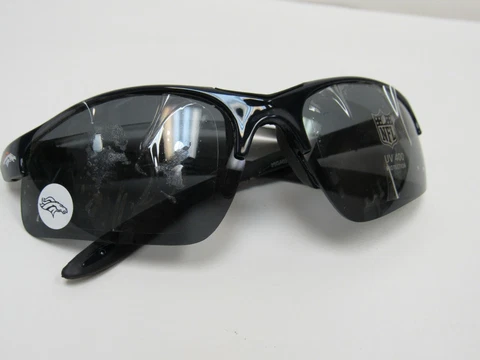 NFL Denver Broncos NWT UV400 Wrap Sunglasses Football Shades New! Cover