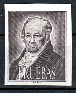 Probedruck Test Stamp Specimen Pruebas Goya F.N.M.T. - Picture 1 of 1