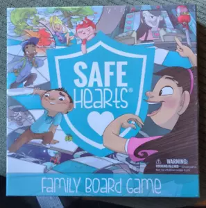 Safe Hearts Family Board Game Safety Awareness - Educational 3 Yrs+ New Sealed - Picture 1 of 1