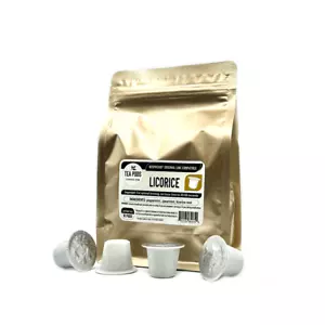 Licorice tea pods Nespresso OriginalLine compatible - Picture 1 of 5