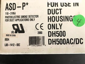 fire alarm ASD-P 110-3106J Photoelectric Smoke Detector - NEW - 20% DISCOUNT!! - Picture 1 of 1