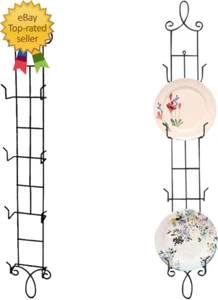 2Pc 42 Inch Plate Hangers for the Wall Display Rack Holders Metal Vertical - Picture 1 of 5