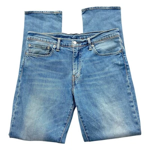 Levis 511 Jeans Hose W33 L32 Blau Stretch Schrittlänge 80 cm Helle Waschung - Bild 1 von 10