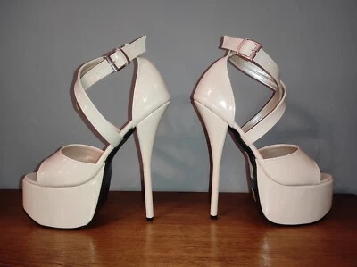 Handgemacht High heels  20cm viele farben  platform 8cm  42-47 Bolingier Poland - Bild 1 von 4