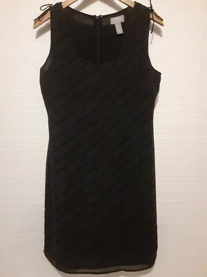 Vestido forrado negro con cremallera Old Navy para mujer talla 8 Foto 1 de 4