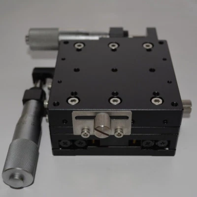 XY Axis Stage Manual Slide Table V-Type Cross-roller Trimming Platform 80mm*80mm - image 1 of 4