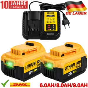 DCB184 Para Batería DeWalt 18V 6Ah 9Ah XR Li-Ion Batería DCB182 DCB205-2 DCB200-2 - Imagen 1 de 37