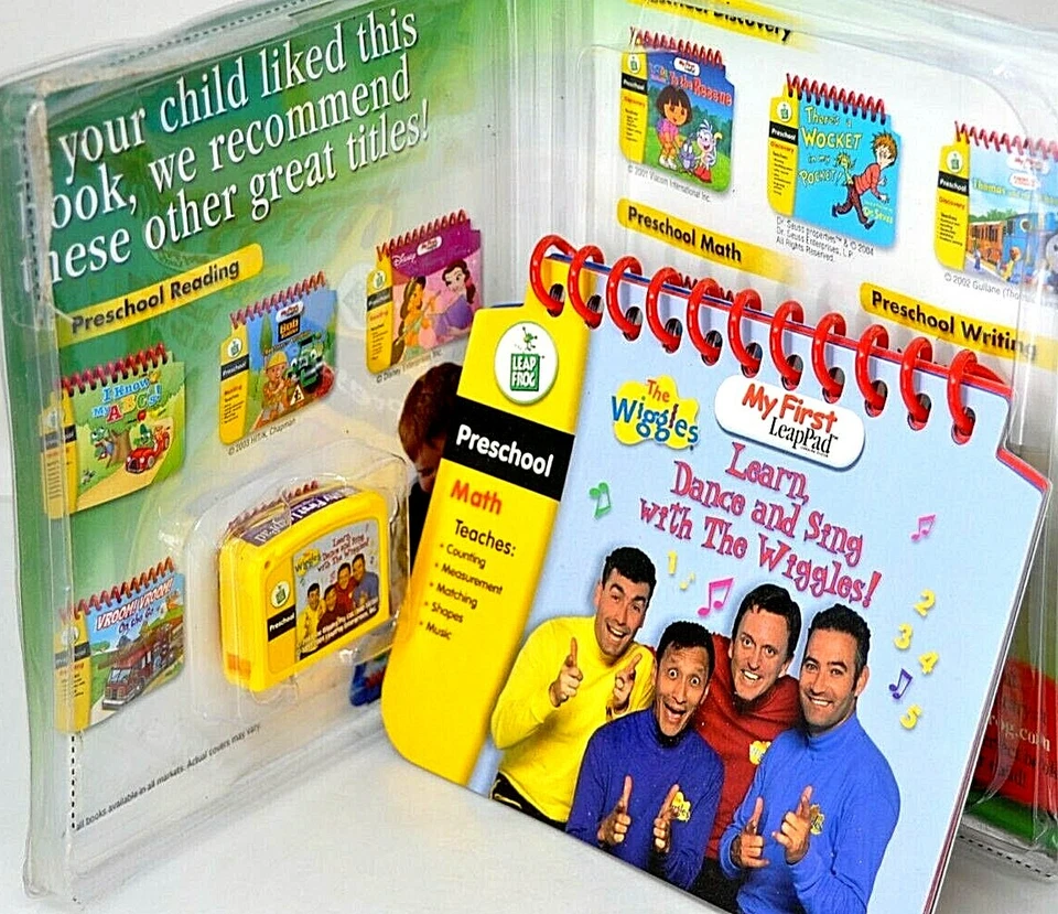 Learn, Dance and Sing with The Wiggles Preschool Math LeapFrog My First LeapPad - Image 1 of 2