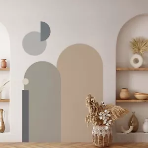 Geometric wall decal, arch wall decal, abstract wall decal, wall arch decal - Picture 1 of 5