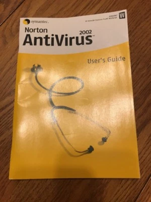 NORTON ANTIVIRUS 2002 User’s Guide Instructions Only Ships N 24h - Image 1 of 4