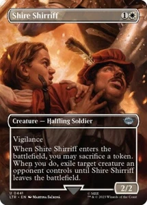 Shire Shirriff - Extended Art - LTR - Playset of 4 - MTG - Imagen 1 de 2