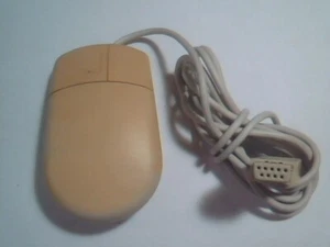Vintage Mitsumi Serielle Maus 0031330 EW4ECM-S2401 2-Tasten - funktionstüchtig - Bild 1 von 4