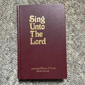 Sing Unto the Lord Hymnal Word  1998 Edition Red Hard Cover - Imagen 1 de 16