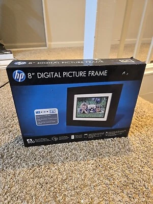 HP 8" Digital Photo Picture Frame Open Box Used - Image 1 of 4