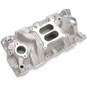 Colector de admisión de doble plano Edelbrock, Performer EPS, Chev SB - Imagen 1 de 1
