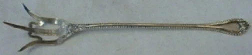 Tenedor de lechuga de plata esterlina Old Colony by Lunt 8 3/8" Foto 1 de 1