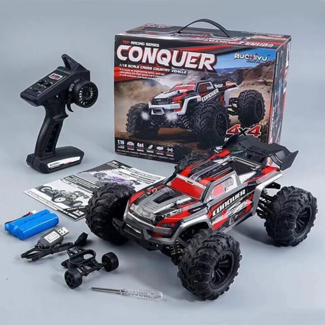 RC Carro Controle Remoto Brinquedos para Crianças Carros de Liga 2WD 2.4GHz  Truck 15 + KM / H de alta velocidade Racing Car Bugg