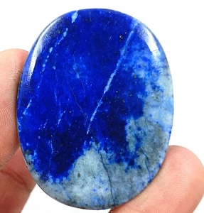 Piedras preciosas sueltas de 39 quilates de lapislázuli azul natural forma ovalada certificadas por EGL MNA - Imagen 1 de 9