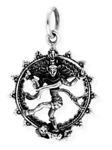 Amulett Kettenanhänger religiös Shiva aus 925 Silber 36051 - Bild 1 von 4
