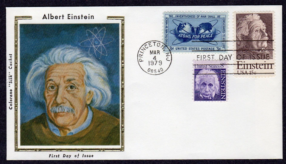 1979 Albert Einstein Centennial (Scott 1774) - Colorano COMBO FDC NS509 - Image 1 of 1